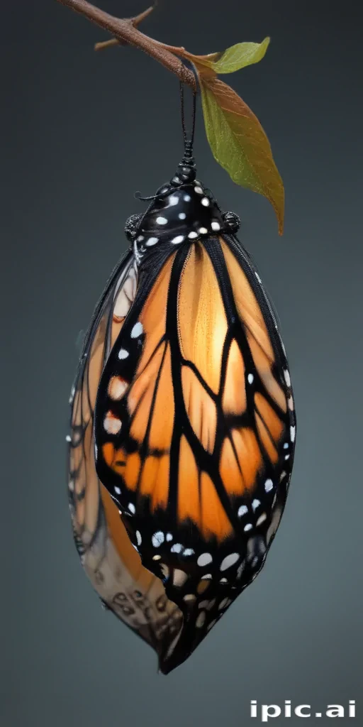 butterfly cocoon png
