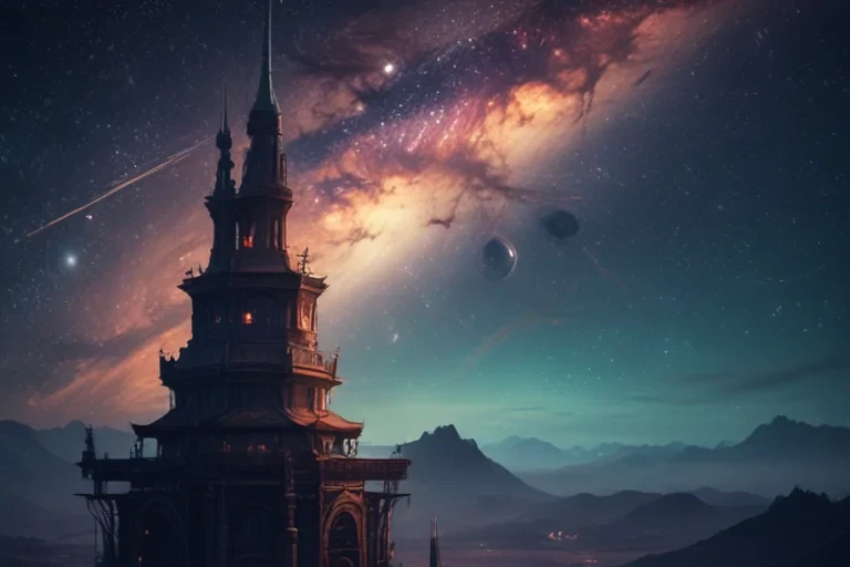 starry background aesthetic