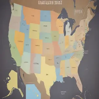 united states map