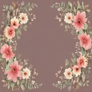 floral border png