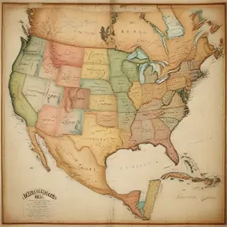 map of america