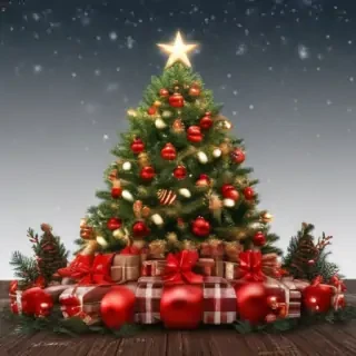 merry christmas clipart transparent background
