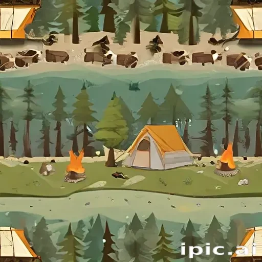 camping background