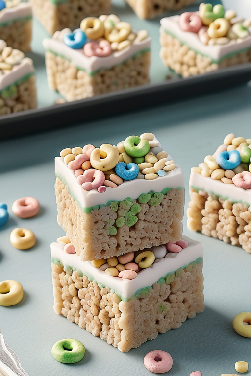 lucky charms rice crispy treats