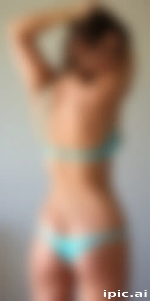 bikini bent over