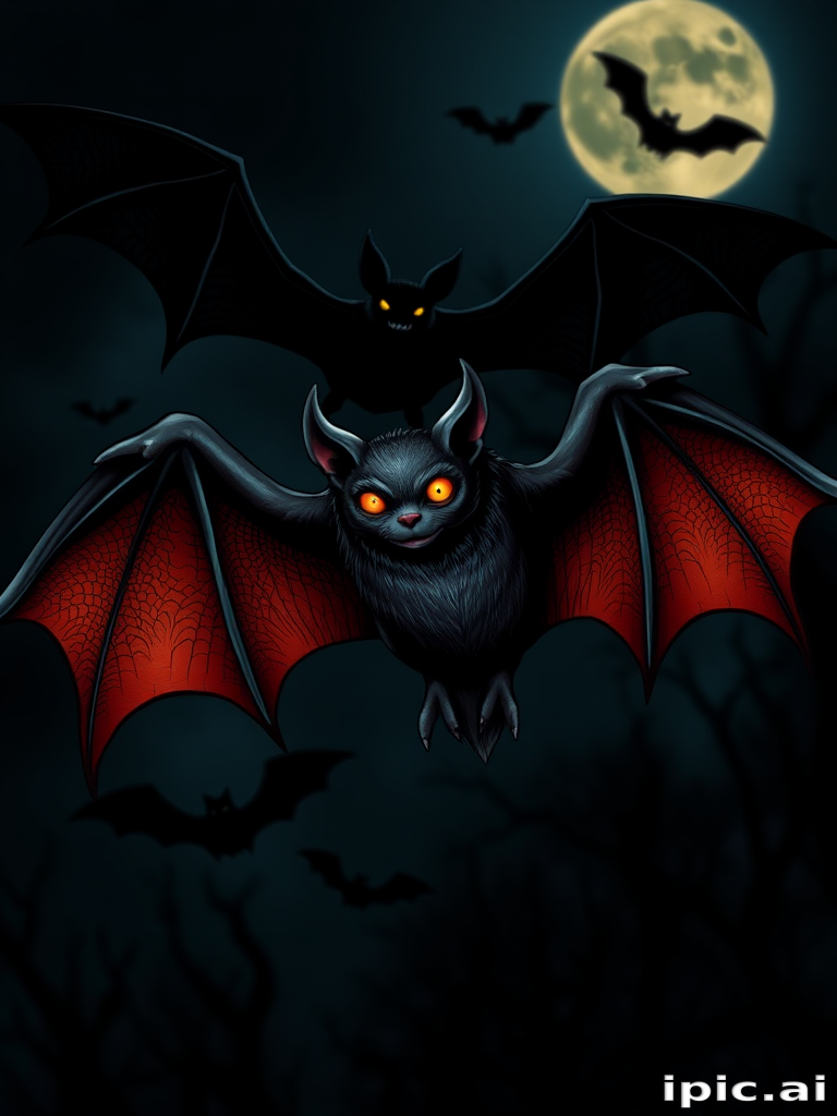 halloween bat pictures