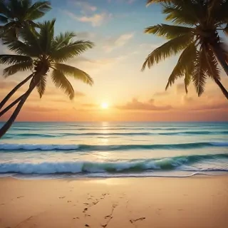 summer beach background