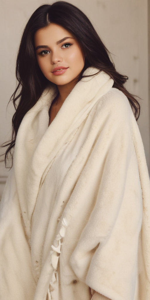 selena gomez in blanket