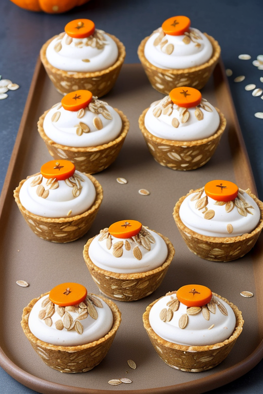 no bake pumpkin oatmeal cups