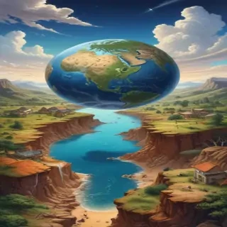 earth cartoon drawing