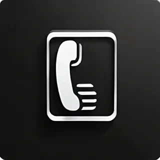 phone icon white