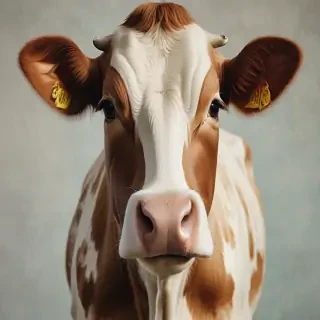 aesthetic cow print