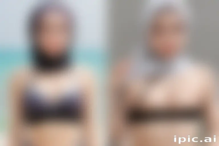 hijab bikini ai