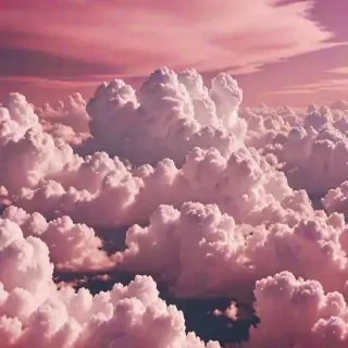 pink clouds wallpaper