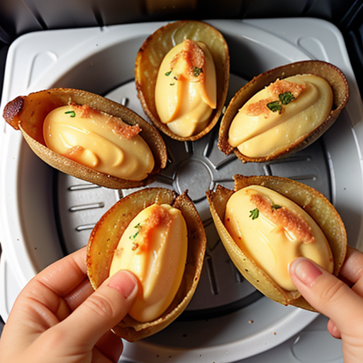 frozen potato skins in air fryer