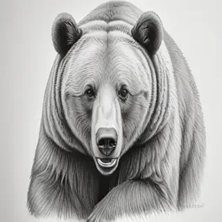 bear drawing images