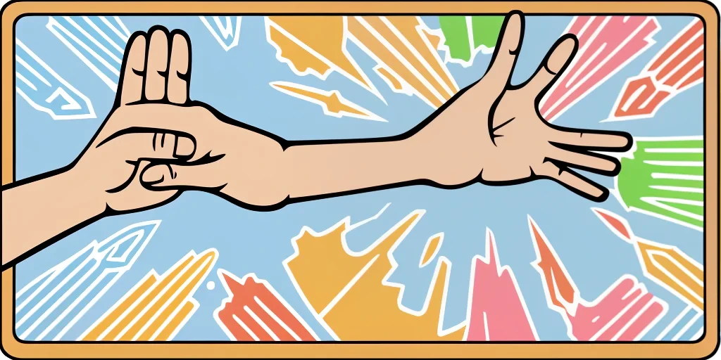 clipart high five