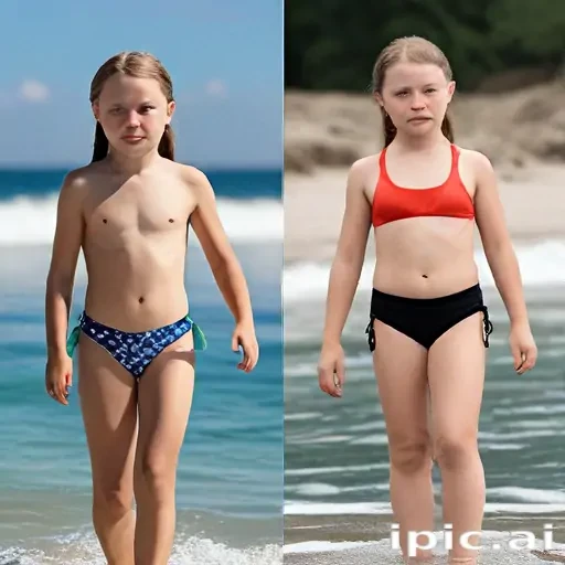 greta thunberg bikini