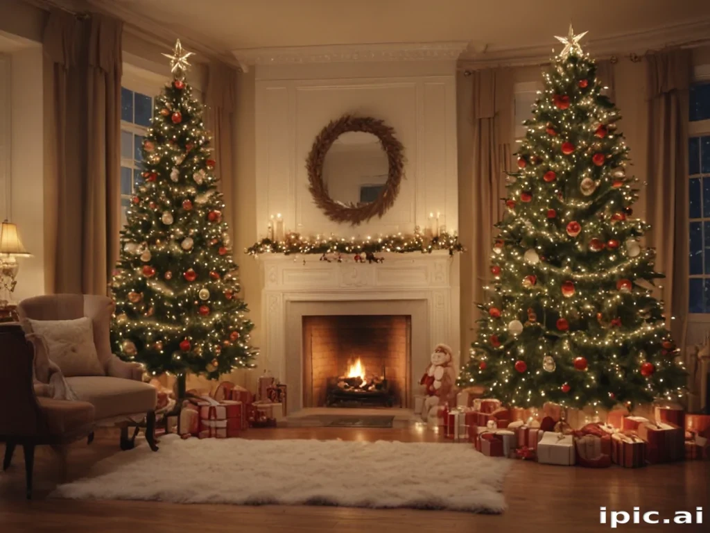 aesthetic christmas background