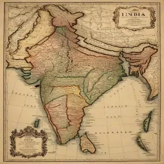 map of india