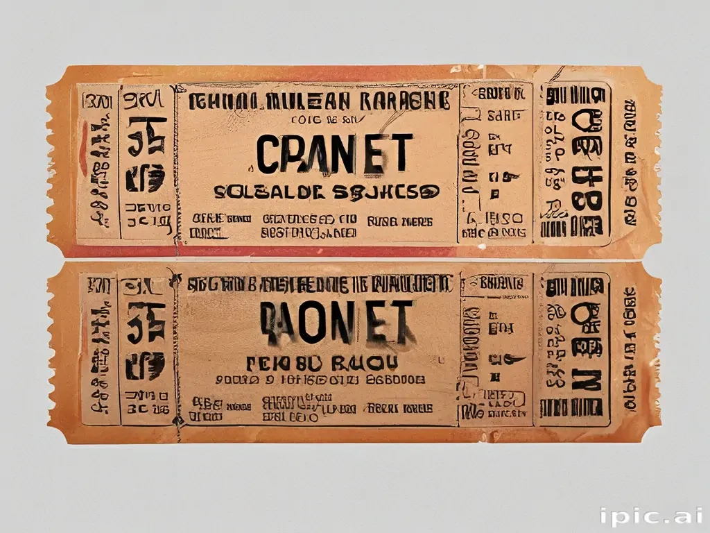concert tickets png