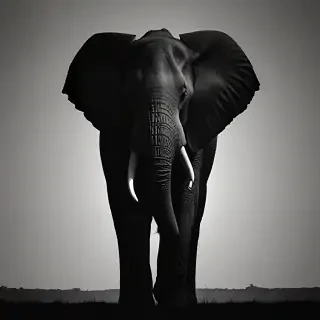 elephant silhouette