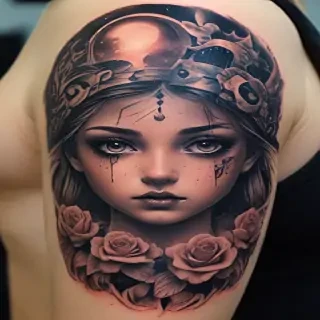 background tattoo