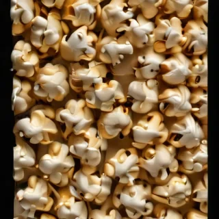 transparent popcorn