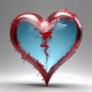 broken heart transparent