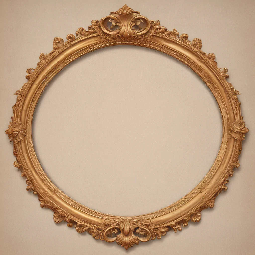 oval frame clipart