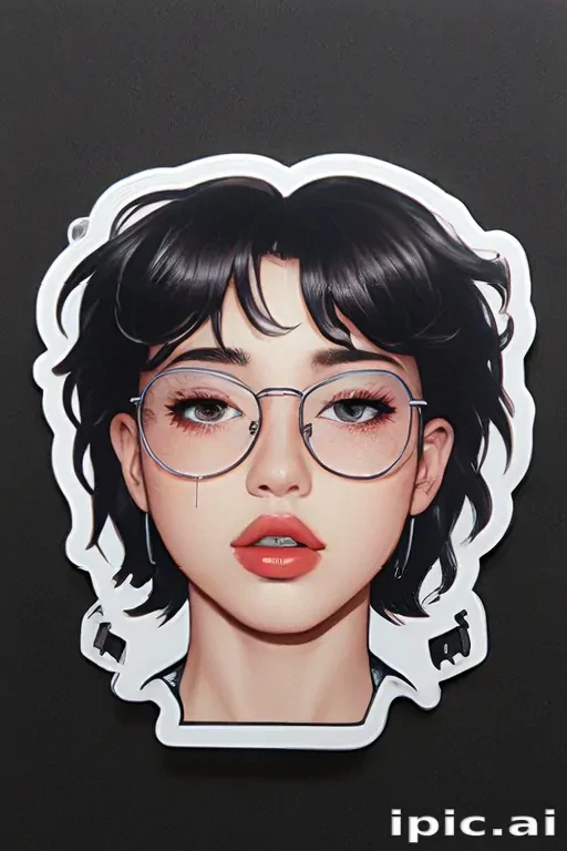 transparent aesthetic sticker