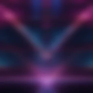 neon background aesthetic