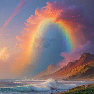 rainbow pastel