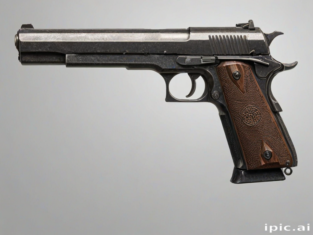 gun with no background