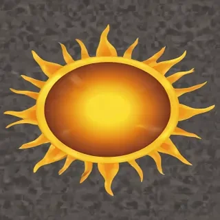 sun clipart transparent