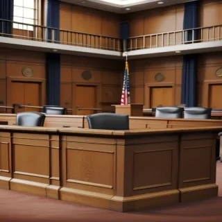 courtroom background