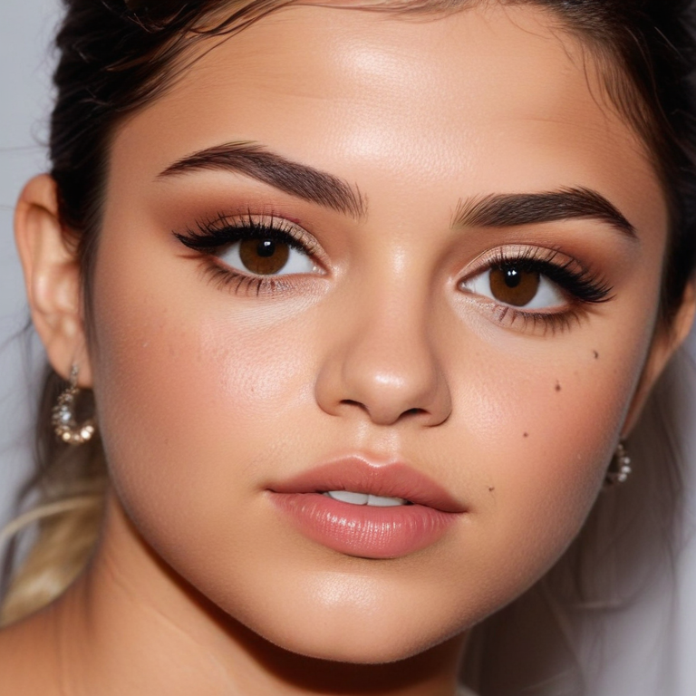 selena gomez makeup foundation