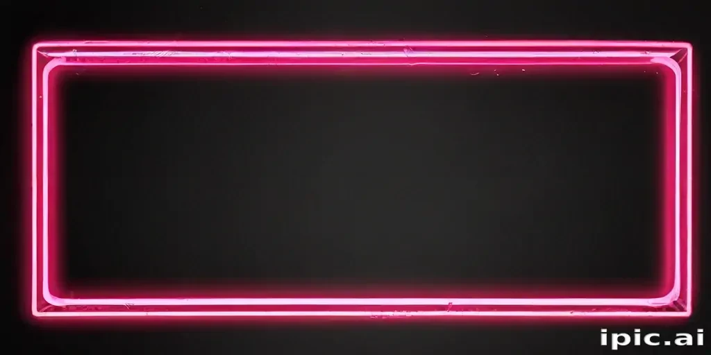 neon frame png