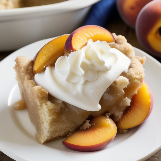 peach cobbler crock pot cake mix