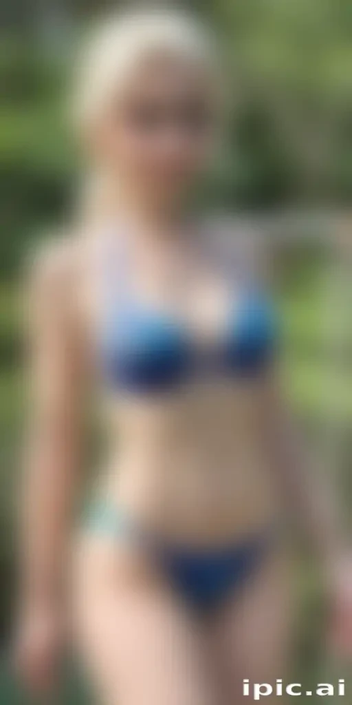 elsa in a bikini