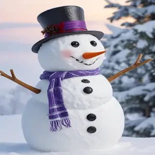 png snowman
