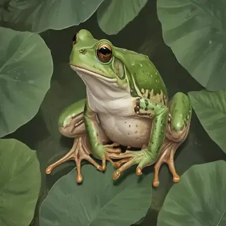 frog illustration