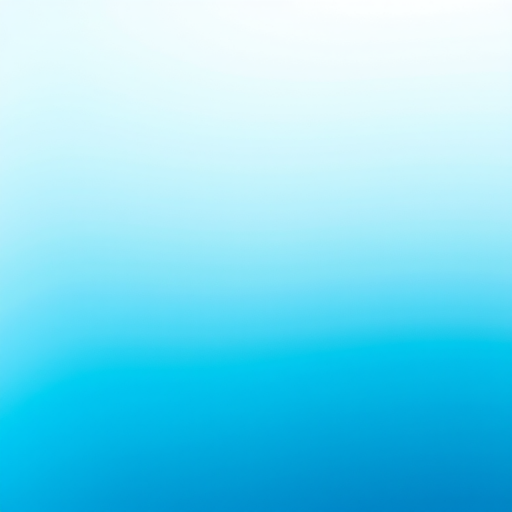 create a smooth gradient background transitioning from soft light blue at the top to deeper aqua at the bottom with a subtle textured feel