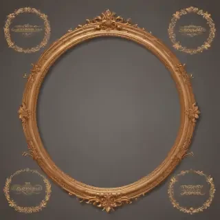 oval frame clipart