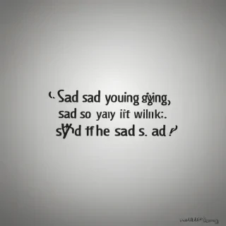 sad saying wallpaper