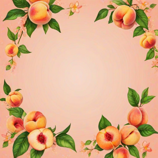 light peach background