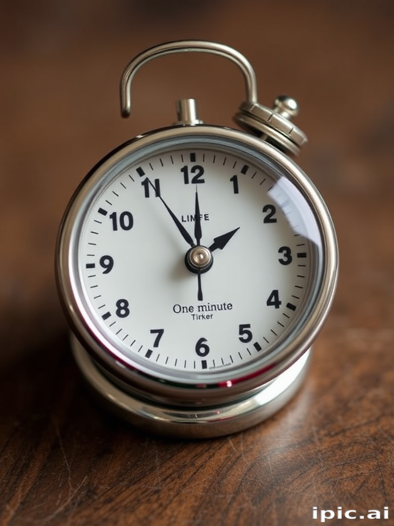 one minute timer