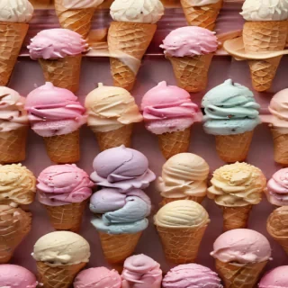 ice cream background