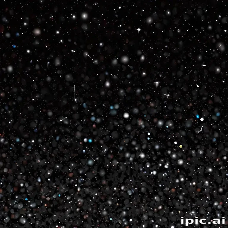 black sparkles background