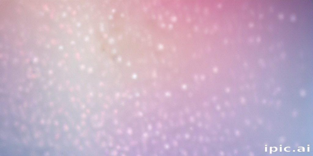 Soft and Dreamy Background with Delicate Bokeh Lights and Pastel Hues